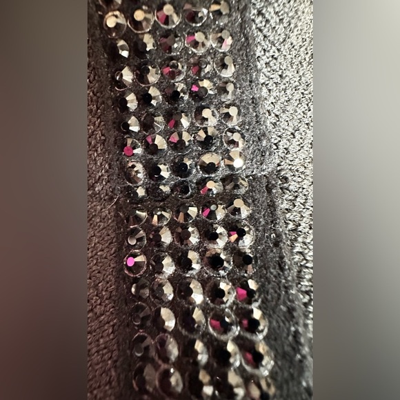 Le Silla, Limited Edition, Grey Crystal, Ankle Boot, Made in Italy, 8-8.5 (38.5) - Picture 11 of 12